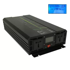 Solar Power Inverter Pure Sine Wave 3000W 12V/24V/48VDC to 120V/220VAC Off Grid - Picture 1 of 14