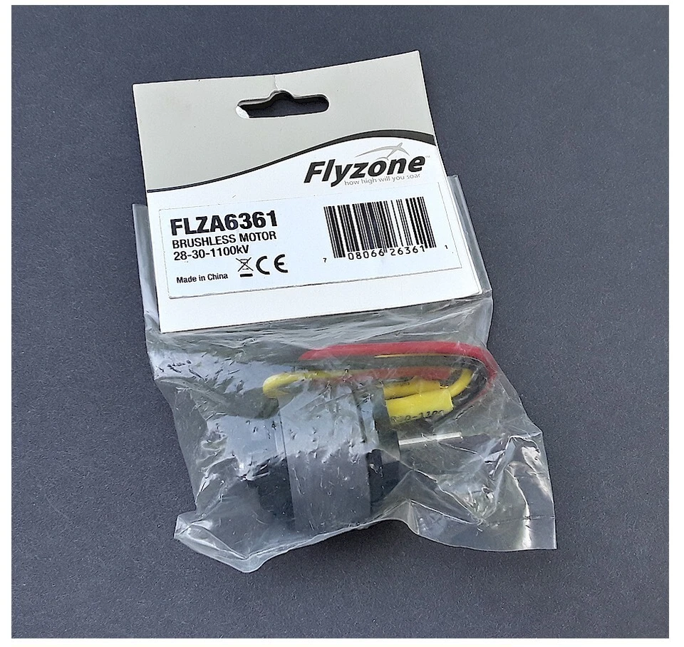FLZA6361 Brushless Motor 28-30-1100kV By FLYZONE for Mini Switch 2n1 RC Airplane - Image 1 of 1