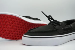 NEU HERREN DAMEN VANS ZAPATO DEL BARCO SCHWARZ WEISS NV-0XC36BT CANVAS OBERMATERIAL - Bild 1 von 11