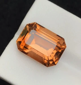 15.85 Carats Top Quality Beautiful Color Topaz Cut Stone Luster Quality piece - Picture 1 of 5
