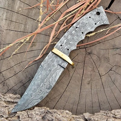 AJ SANITY KNIFE SHEATH Custom Handmade Damascus Steel Blank Blade for Knife Making Supplies x630