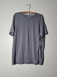 NWT Tommy John Second Skin T-Shirt Quiet Shade Crew Neck Pima Cotton Size Large - Picture 1 of 5