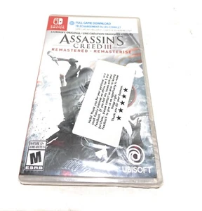 Assassin's Creed III: Remastered (Nintendo Switch, 2019) NUR Download! KEIN WAGEN - Bild 1 von 4