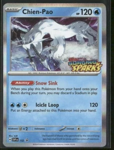 Pokemon TCG Chien-pao SVP152 Black Star Promo Surging Sparks Pre Release - Picture 1 of 5