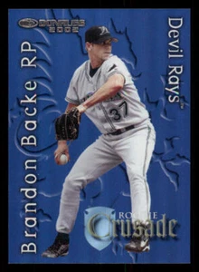 2002 Donruss Rookies Crusade #RC36 Brandon Backe /1500 - Picture 1 of 2