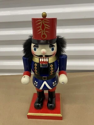 Vintage 2005 Marshall Field’s Nutcracker Wood Figurine  - Image 1 of 4