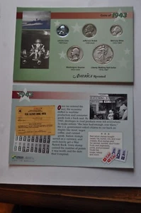Littleton Coin Company 1943 America Revisited Page - Picture 1 of 21