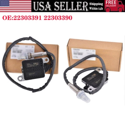 2x Sensor Nox de óxidos de nitrógeno 22303391 22303390 para camión Mack/Volvo D11 D13 D16 Foto 1 de 4
