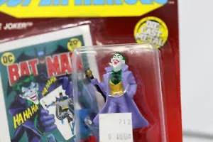 1990 Ertl DC Comics Super Heroes Joker #728 Die Cast Figure MOC - Picture 1 of 7