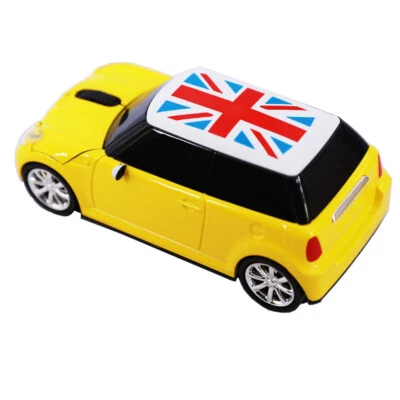 2.4G BMW Mini Cooper car Shape Wireless Mouse Gaming mice for PC Laptop Mac Gift - Image 1 of 4