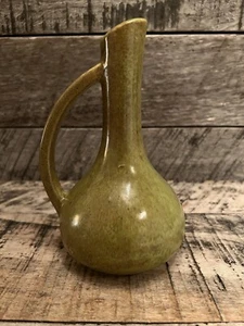Vintage Royal Haeger USA Green/Blue Glaze Pitcher Ewer Bud Vase 7” - Picture 1 of 10