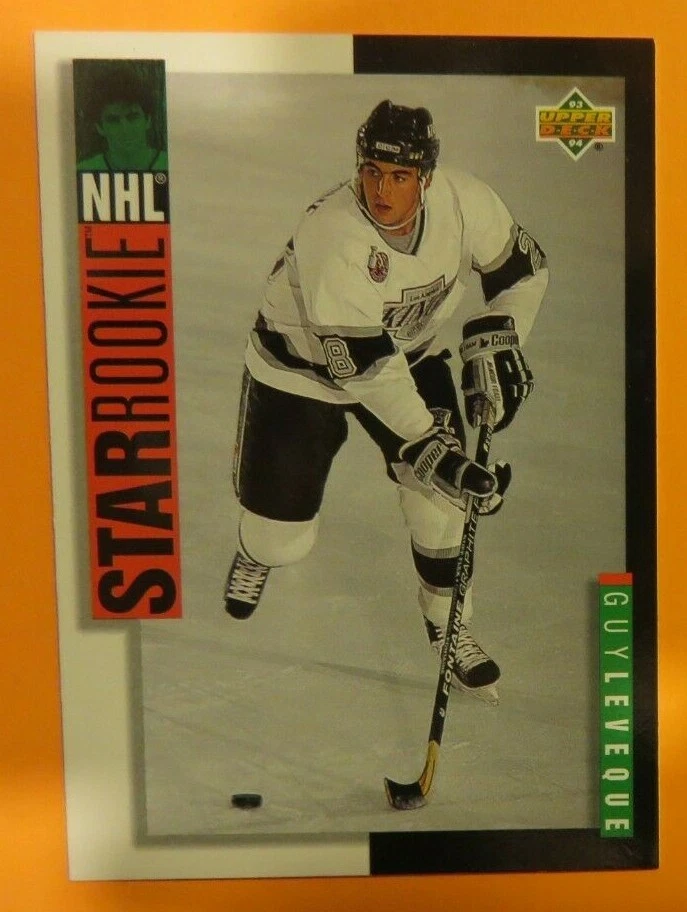 1993-94 Upper Deck, Los Angeles Kings - GUY LEVEQUE (R) - Image 1 of 1
