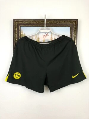 Pantalones Cortos de Fútbol Vintage Nike Borussia Dortmund Para Hombre Fútbol Raro Hype Talla S Foto 1 de 4