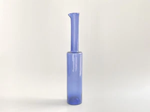 Nanny Still Vase oder Flasche blau Mid Century Riihimaen Lasi Oy Finnland! (D) - Bild 1 von 7