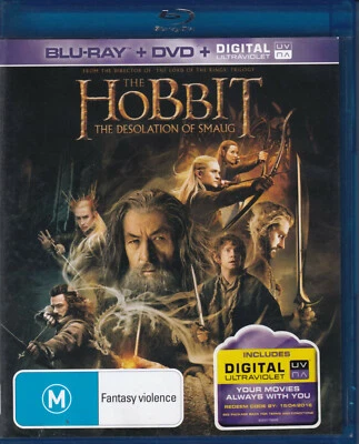 HOBBIT  The Desolation Of Smaug Blu-Ray DISC  + DVD  New    SirH70 - Image 1 of 2