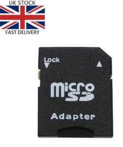 Micro SD Card Adapter SDHC SDXC Memory card adapter converter with Lock FREE UK - Picture 1 of 4