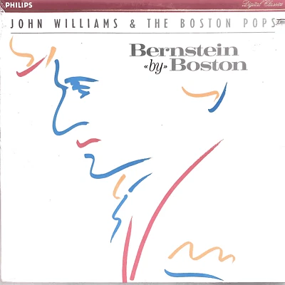 Leonard Bernstein, Boston Pops John Williams–Bernstein By Boston  Vinyl, LP NEW  - Image 1 of 2