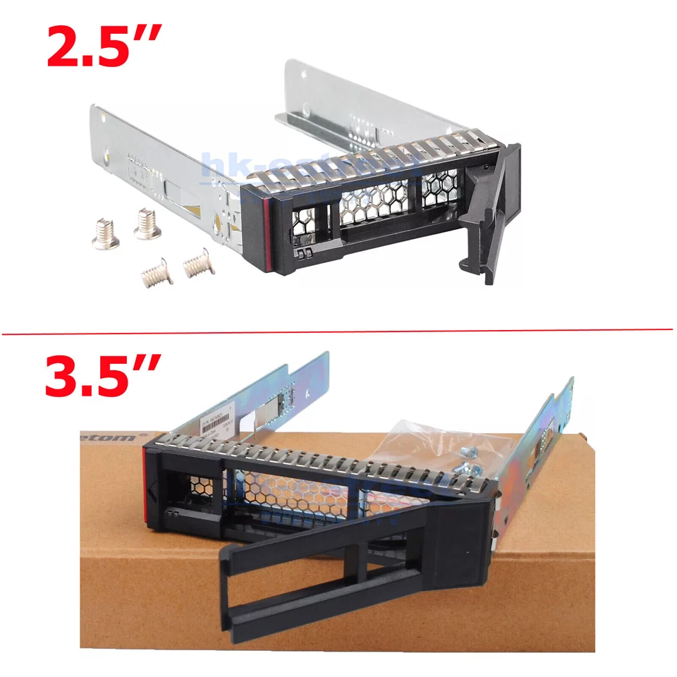 Lenovo 2.5'' 3.5'' Tray Caddy ThinkSystem SR250 V2/V3, SR650 V2/V3, SR630 V2/V3 - Image 1 of 1