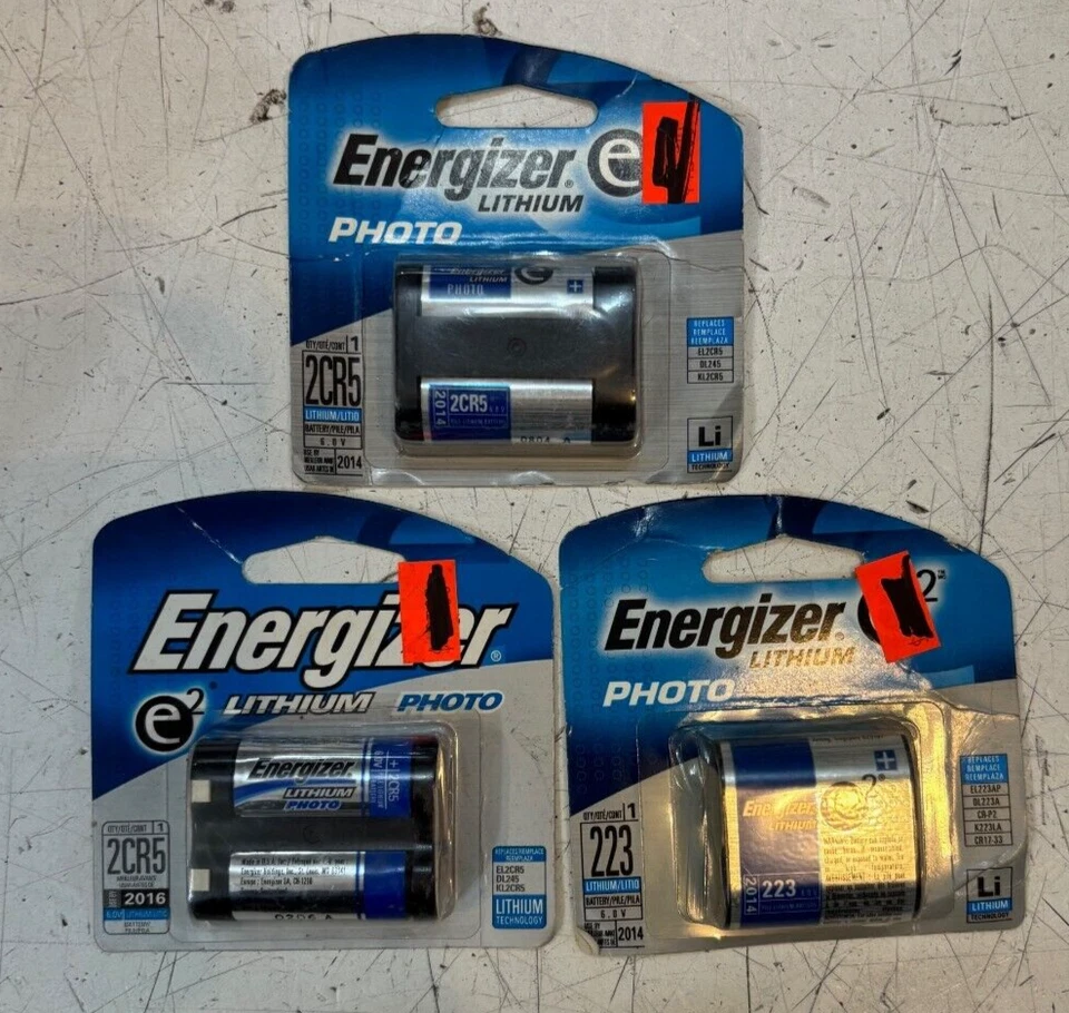 Energizer 1 PK 6v Lithium Photo Battery EL2CR5BP