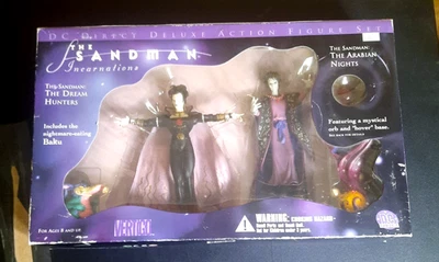 Juego de figuras de acción de lujo DC DIRECT The Sandman Incarnations Neil Gaiman leer descripción Foto 1 de 4