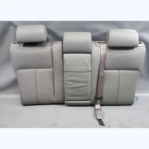 1999-2003 BMW E39 5-Series Touring Wagon Rear Folding Seat Back Grey Leather OEM - Picture 1 of 11