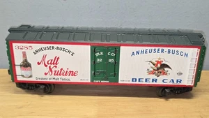 K-Line Anheuser-Busch Malt Nutrine Beer Freight Car 3285 O Gauge Train Box Car - Picture 1 of 13