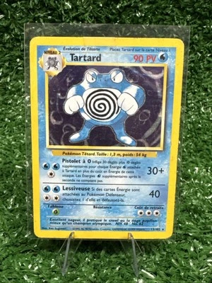 Vintage Pokémon Base Set Poliwrath Holo French Tartard Holo 2/102 MP WOTC 1999 - Image 1 of 4