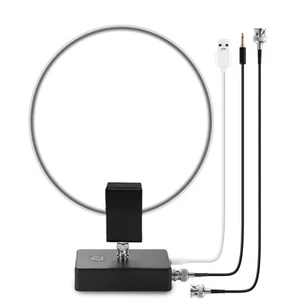 GA800 Loop Antenna, Active Shortwave Radio Antenna with BNC Cable 10KHz-159MH... - Picture 1 of 8