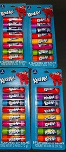 4 balsami labbra aromatizzati assortiti Kool-Aid confezione da 8 conteggi varietà aromi caramelle - Foto 1 di 1
