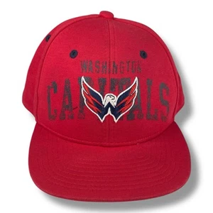 NHL Youth Washington Capitals Snapback Hat/Cap- Red/White, One Size - Picture 1 of 5