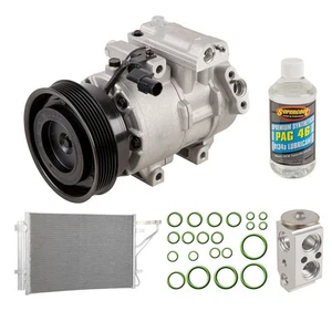 For Kia Forte 2010 2011 2012 2013 OEM AC Compressor w/ Condenser Drier GAP - Picture 1 of 6