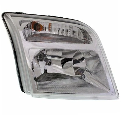 CAPA for 2010-2013 Transit Connect Front Right Headlight Amber & Clear Plastic C — 第 1/4 张图片