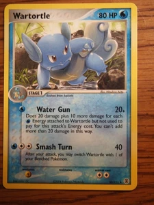 Pokemon 2004 Ex Fire Red Leaf Green Wartortle nonfoil card, mint condition - Picture 1 of 7
