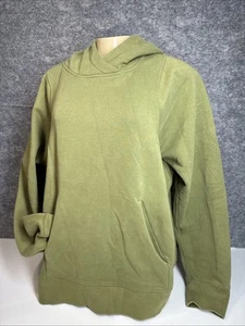 Lululemon All Yours Hoodie Athletic Stretch Algae Green Women's Size 12 Fleece - Picture 1 of 4