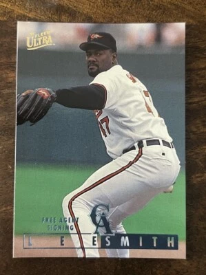 1995 Ultra Gold Medallion California Angels Baseball Card #272 Lee Smith - Image 1 of 2