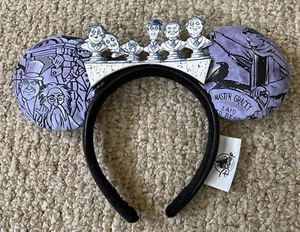 Disney Parks Mickey Mouse The Haunted Mansion Crinning Geist Ohr Stirnband - Bild 1 von 7