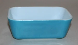 Vintage Pyrex #502-B Blue Refrigerator Dish Loaf Pan - NO LID - Picture 1 of 9