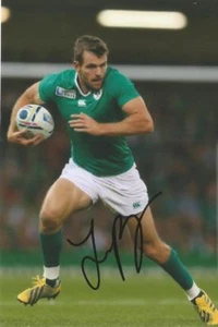 IRELAND & ULSTER RUGBY UNION: JARED PAYNE SIGNED 6x4 ACTION PHOTO+COA - Picture 1 of 1
