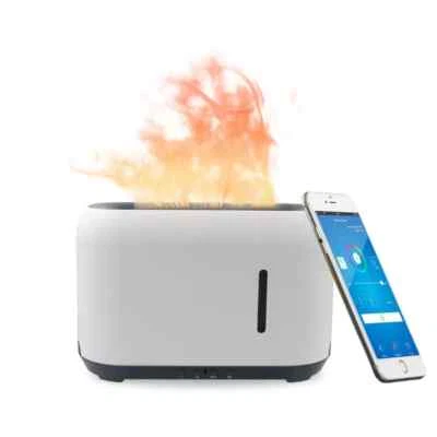 diffusori oli essenziali ultrasuoni diffusore di aromi aromaterapia 7led 240 ML - Immagine 1 di 4