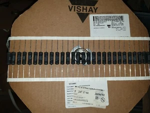 ¡10 piezas NUEVAS Vishay/Dale 1K6 RS-5 5w 5Vatios 1% Resistencias de AUDIO AMPLIFICADOR DE TUBO de gama alta! - Imagen 1 de 1