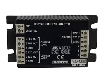 Rorze Rs-232c Current Adapter Link Master Rc-002 • 118.44£