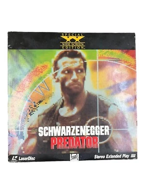 PREDATOR Schwarzenegger Special Widescreen 1991 LaserDisc Stereo Exetended Play! - Image 1 of 4