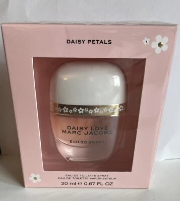 MARC JACOBS DAISY LOVE EAU SO SWEET DAISY PETALS EAU DE TOILETTE 20ML BRAND NEW - Image 1 of 4