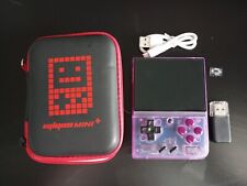 Miyoo Mini Plus + 32GB Kingston Card Protective Case Video Game Handheld Console