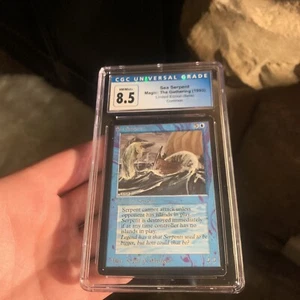 MTG Beta Sea Serpent 1993 CGC 8.5 NM-M+ - Picture 1 of 10