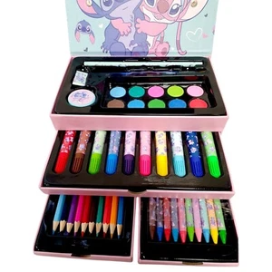 Stitch Zeichnen Kunst Set für Kinder Farbstifte, Buntstifte & Aquarelle - Bild 1 von 11