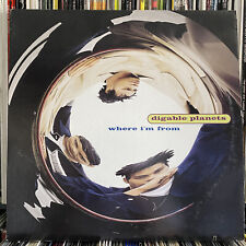 DIGABLE PLANETS - WHERE I'M FROM (+REMIX) (12")  1993!!!  RARE!!!  REACHIN'