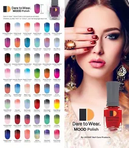 Dare To Wear MOOD COLORS - Manicure & Pedicure Nail Polish Mood Changing Effect - Picture 1 of 72