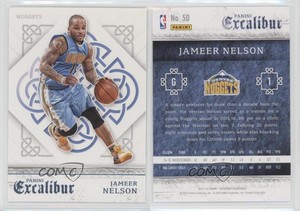 2015-16 Panini Excalibur Light Blue Jameer Nelson #50