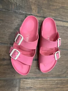 BIRKENSTOCK Arizona EVA Slides Sandals Women’s 39 Pink - Picture 1 of 8